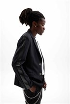 Пиджак The Way White on Black Print - фото 96910