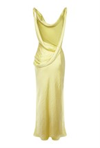 Трикотажное платье мини с вырезом - фото 97222