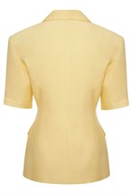 Пиджак с короткими рукавами изо льна - фото 97244