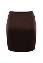 Мини-юбка Ruby с разрезом - фото 97286