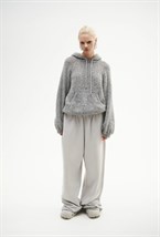 Худи "Rich grey" ручной вязки - фото 97307