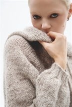 Худи "True beige" ручной вязки - фото 97335