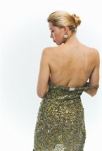 Платье "Sequin luna" мини - фото 97370