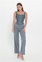 Корсет “Майка NEW” из питона - фото 97405