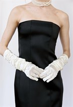 Платье-бандо миди Черный - фото 97489