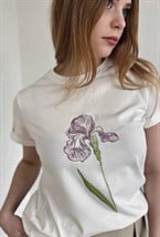 Футболка Цветок ириса - фото 97648