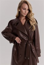 Тренч Stella из экокожи - фото 97879