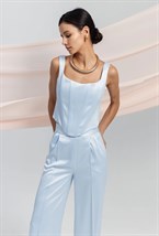 Корсет Love из атласа - фото 97927