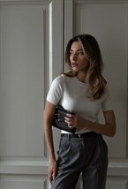 Джемпер белый - фото 97962