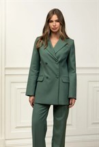 Двубортный жакет Merlin с обтяжными пуговицами - фото 97967