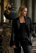 Жакет Oversize из атласа - фото 97970