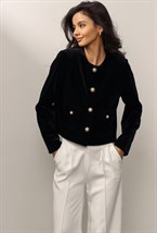 Бархатный жакет Dita - фото 97984