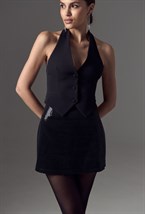 Юбка мини с пайетками - фото 97993