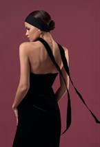 Корсетное платье Rada из бархата - фото 98025