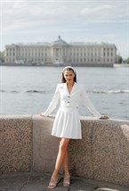 Костюм Sara с юбкой-плиссе - фото 98111