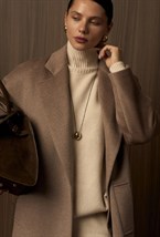 Пальто-халат Grace из шерсти и кашемира - фото 98163