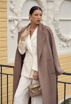 Пальто-халат Grace из шерсти и кашемира - фото 98165