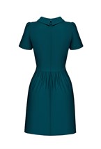 Платье с защипами - фото 98563