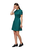 Платье с защипами - фото 98564