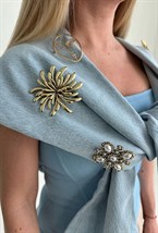 Брошь Gold Pearl - фото 98640