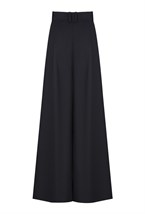 Брюки с объемной складкой - фото 99021