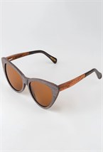 Очки CAT EYE 6 Brown wood - фото 99949